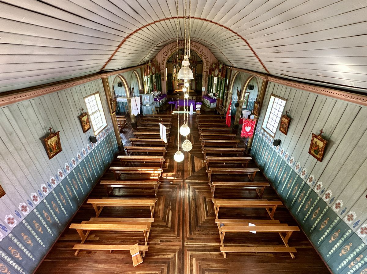 Igreja Água Branca — Interior